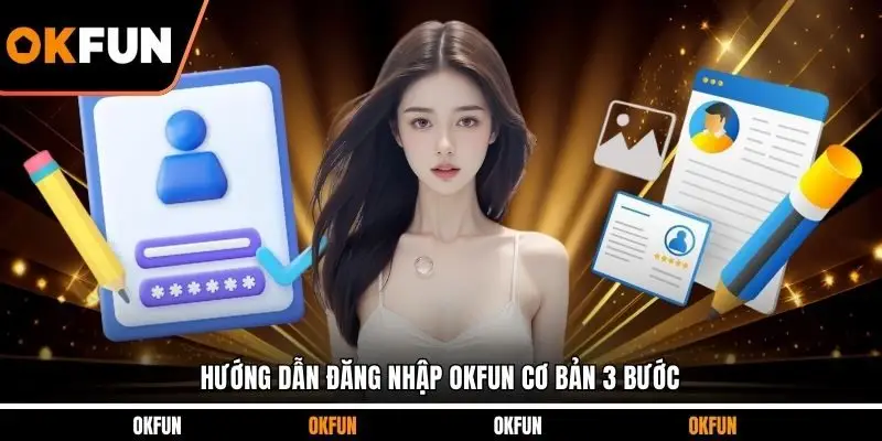 Hướng dẫn đăng nhập OKFUN cơ bản 3 bước